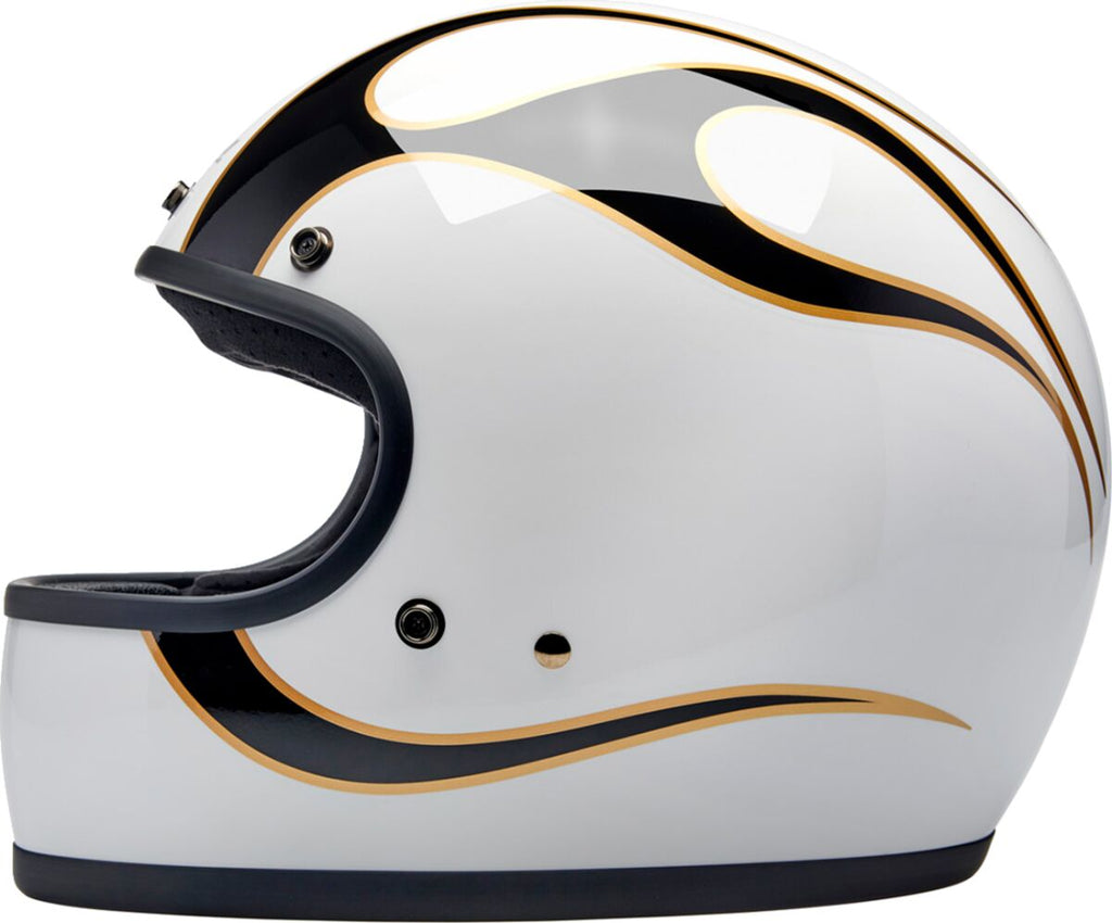 HELMET GRINGO GLOSS WHITE/BLAC
