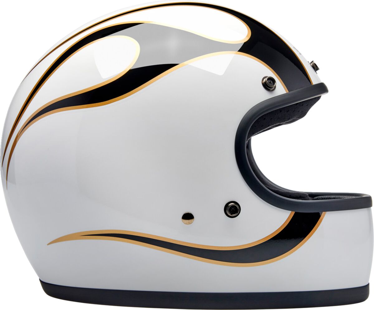 HELMET GRINGO GLOSS WHITE/BLAC