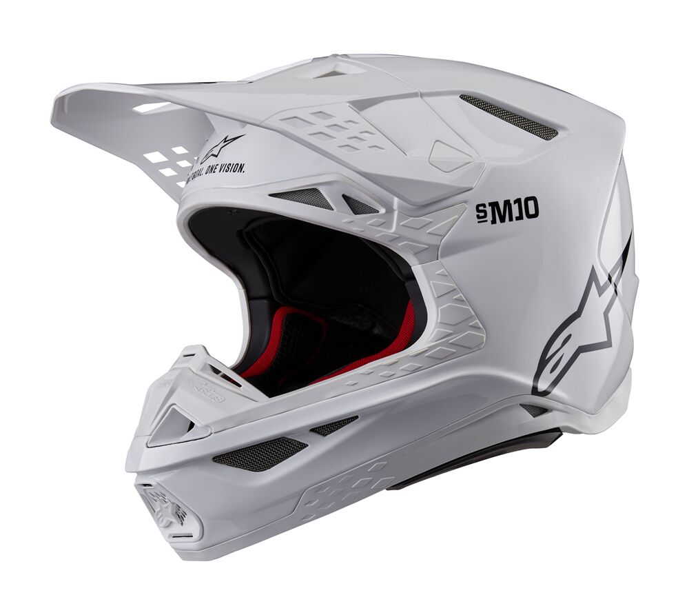 HELMET SM10 SOLID WHT XL