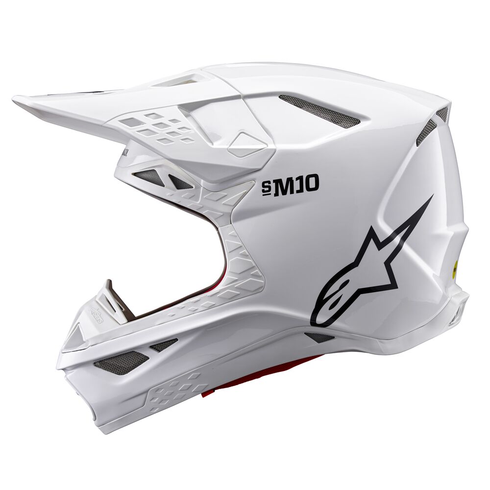 HELMET SM10 SOLID WHT XL