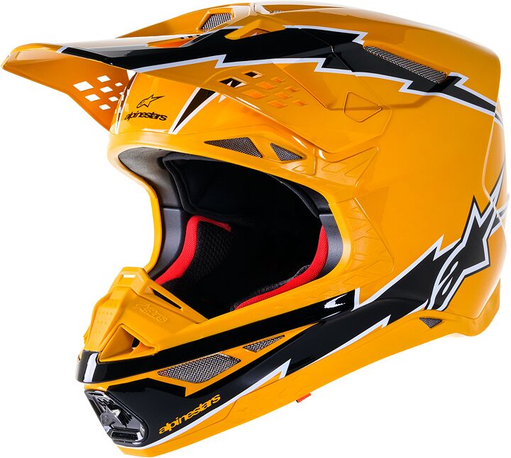 HELMET SM10 AMP BLK/YL XL