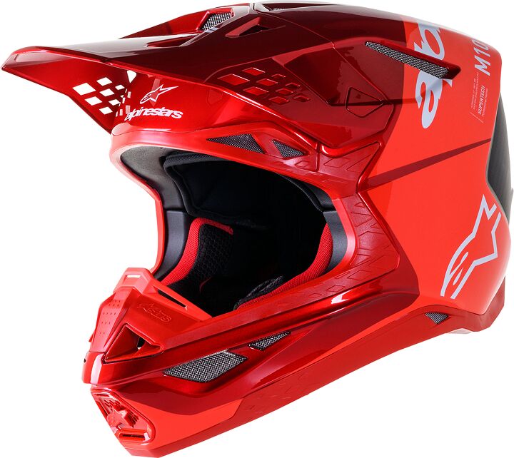 HELMET SM10 FLOOD RED M