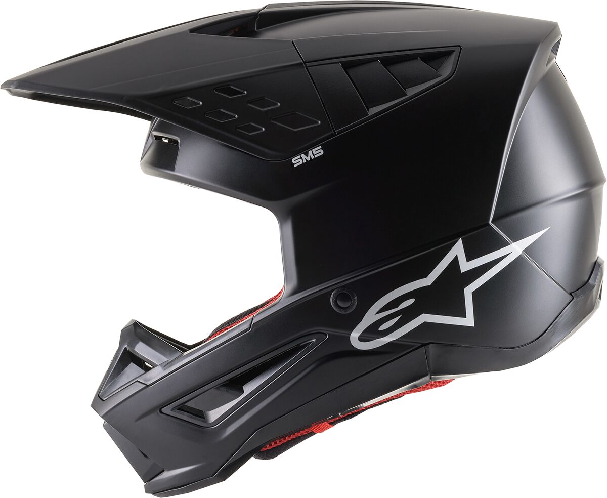 HELMET SM5 SOLID BLACK L