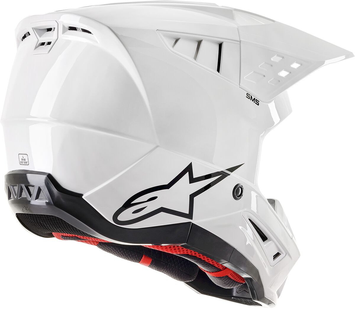 HELMET SM5 SOLID WHT S
