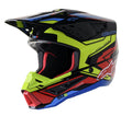 HELMET SM5 ACT2 BK/Y/R M
