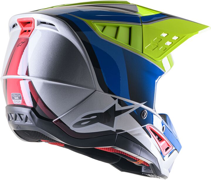 HELMET SM5 SAIL YLW/BL L