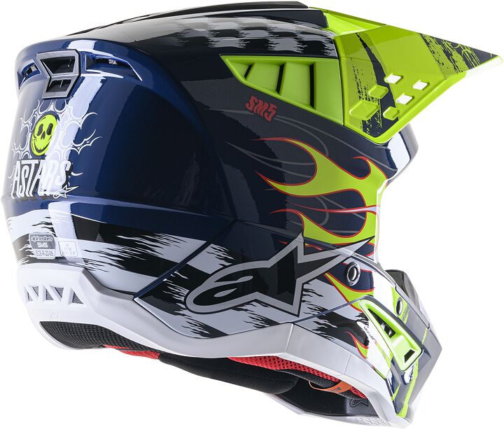 HELMET SM5 RASH NV/YL XL