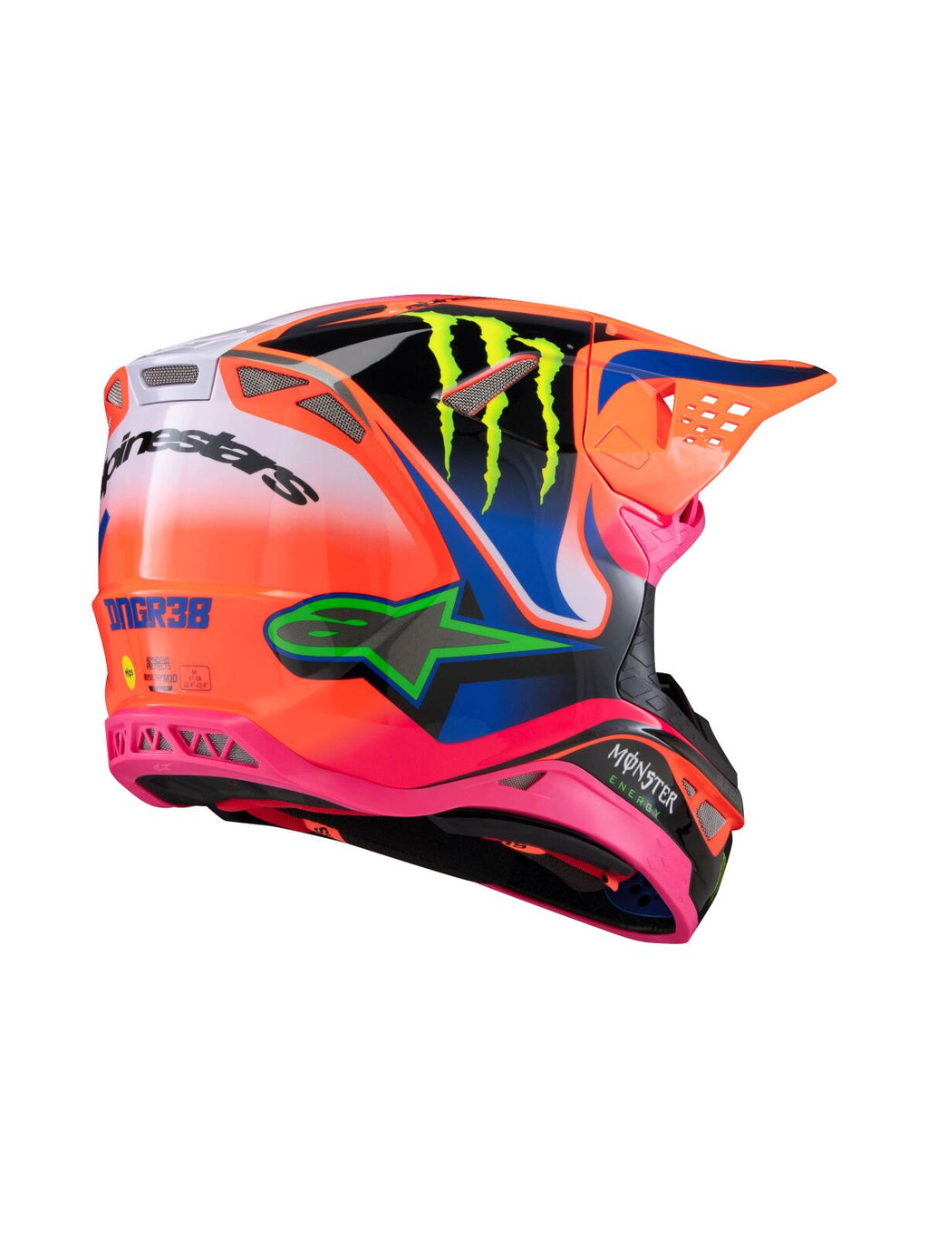 HELMET S-M10 DEEGAN OR/PU/PK S