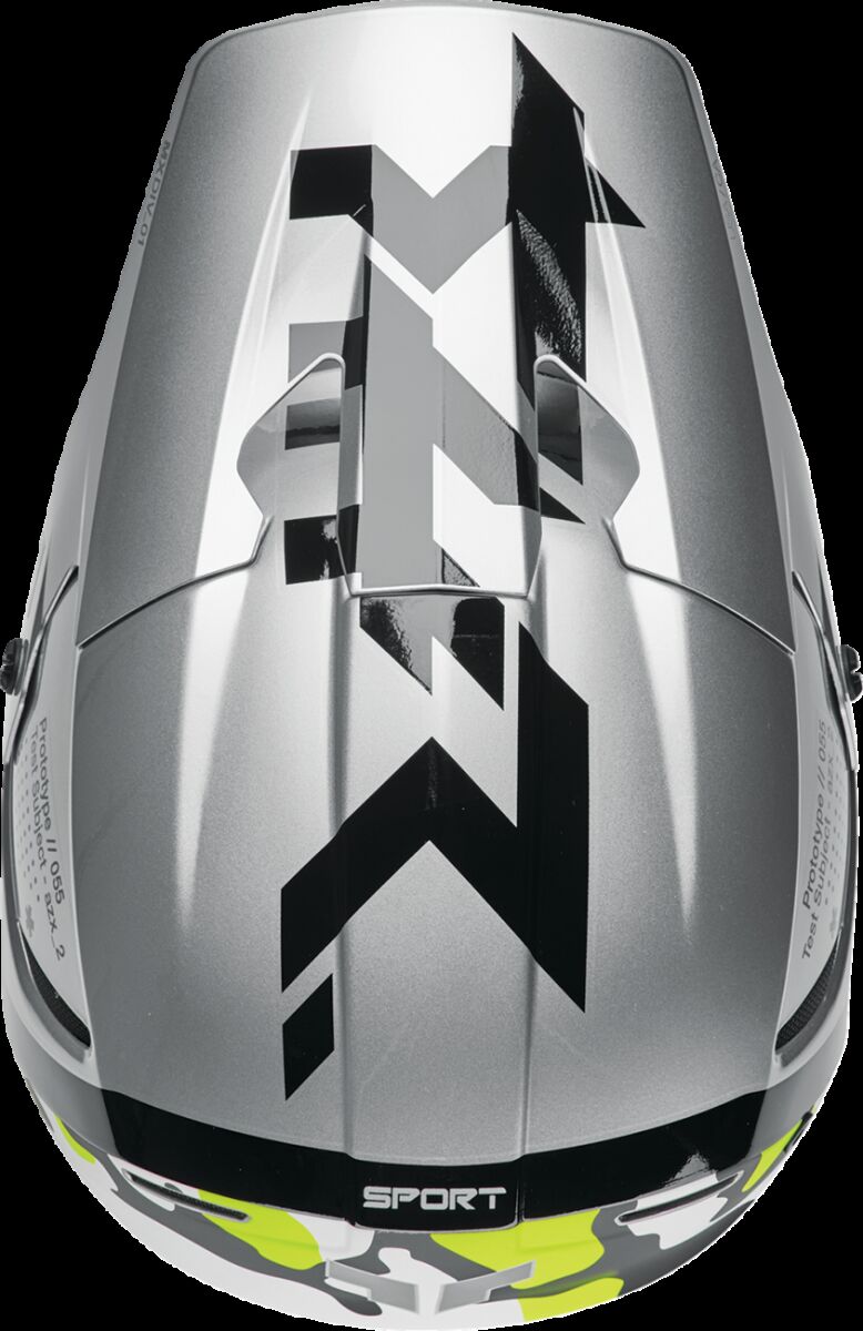 HELMET REFLEX SPORT RIOT GY/AC