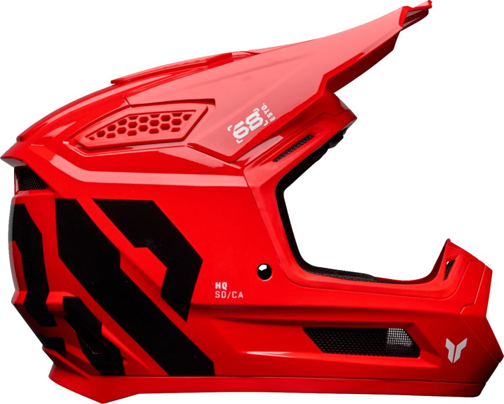 HELMET FLEET FORGE RED 2X