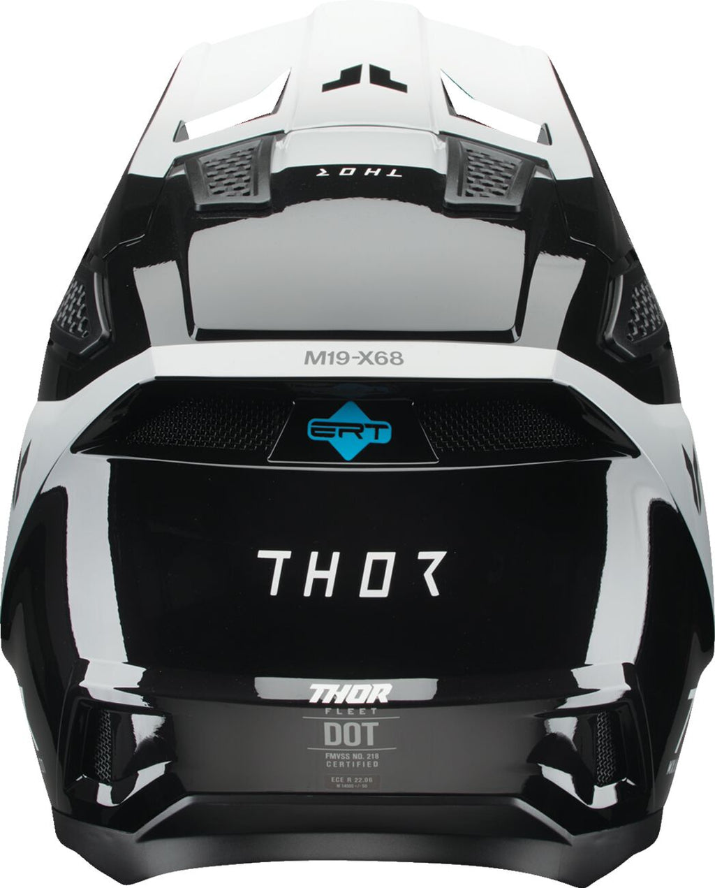 HELMET FLEET STORM BK/WH LG