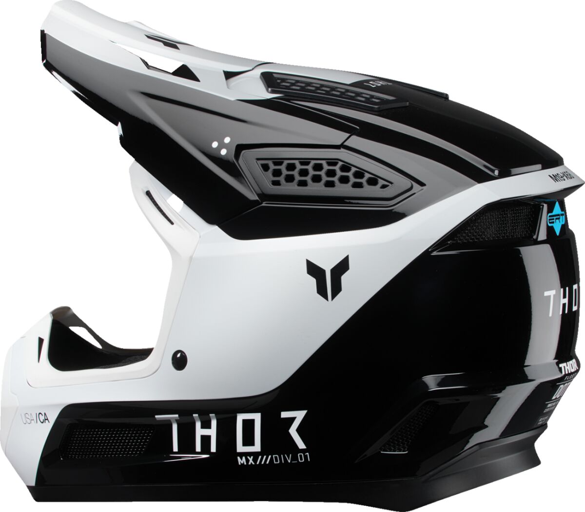 HELMET FLEET STORM BK/WH LG