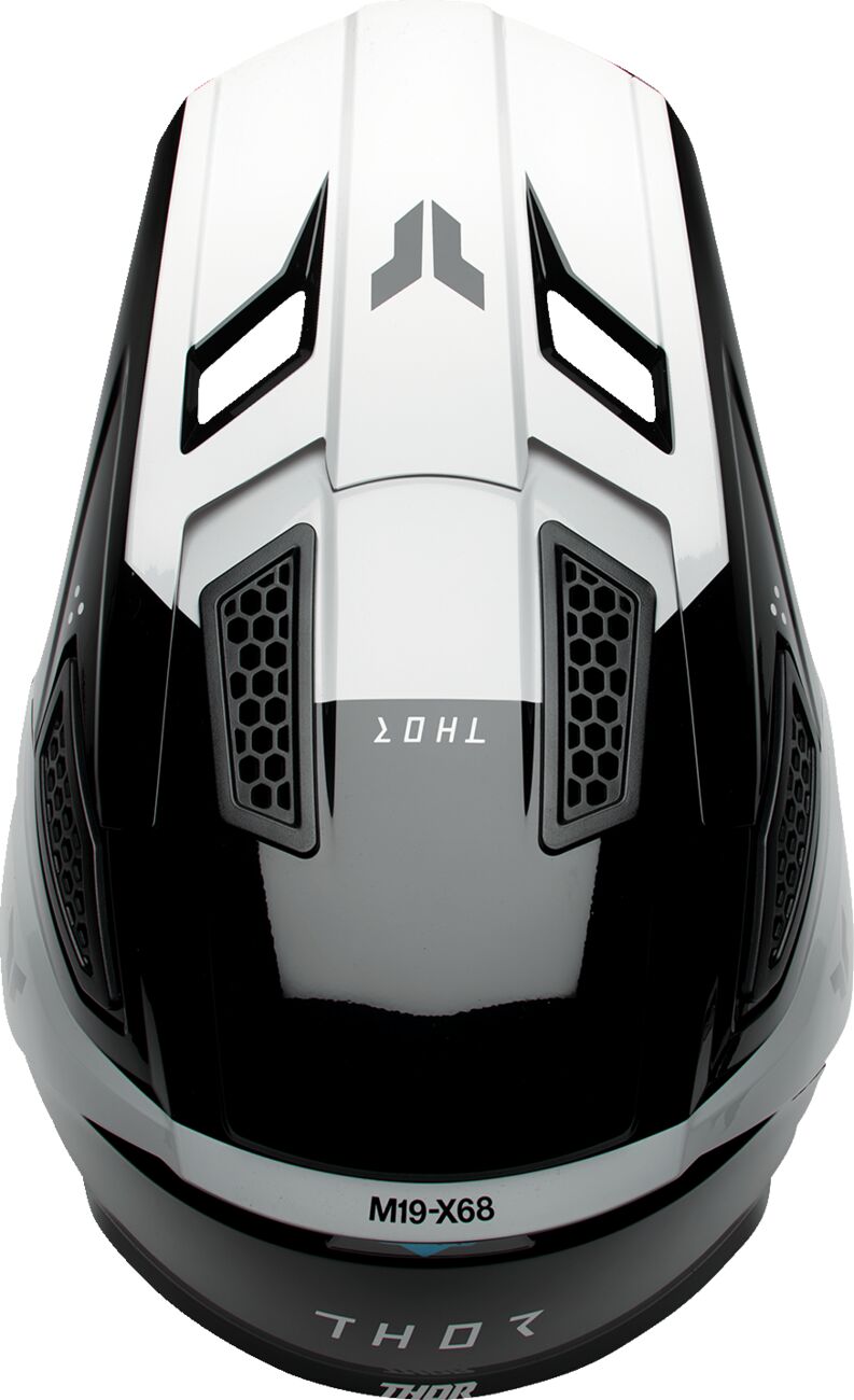 HELMET FLEET STORM BK/WH LG