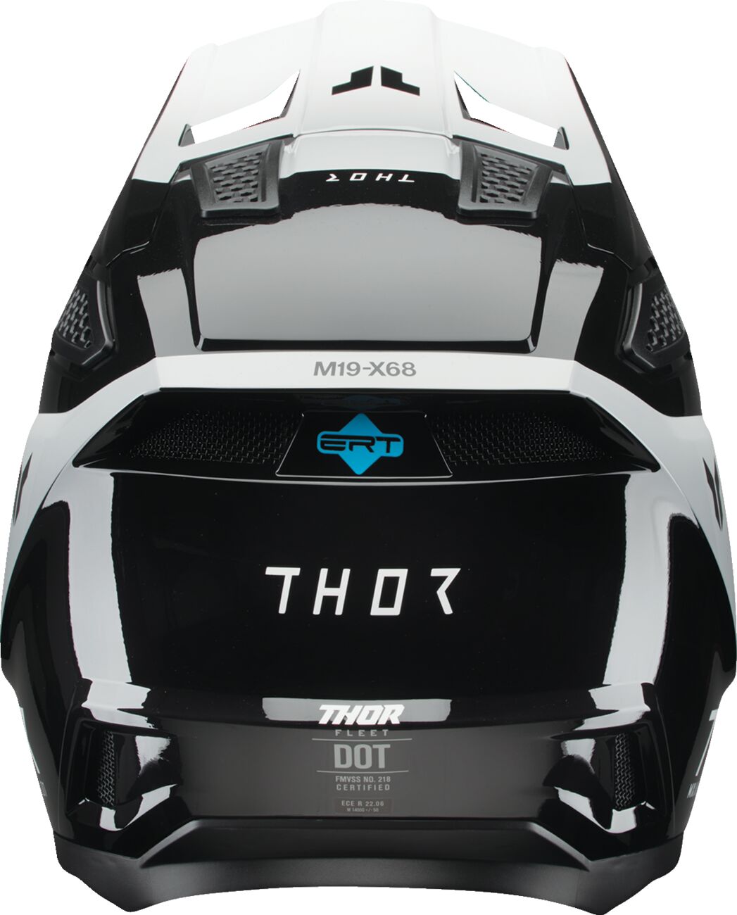 HELMET FLEET STORM BK/WH XL