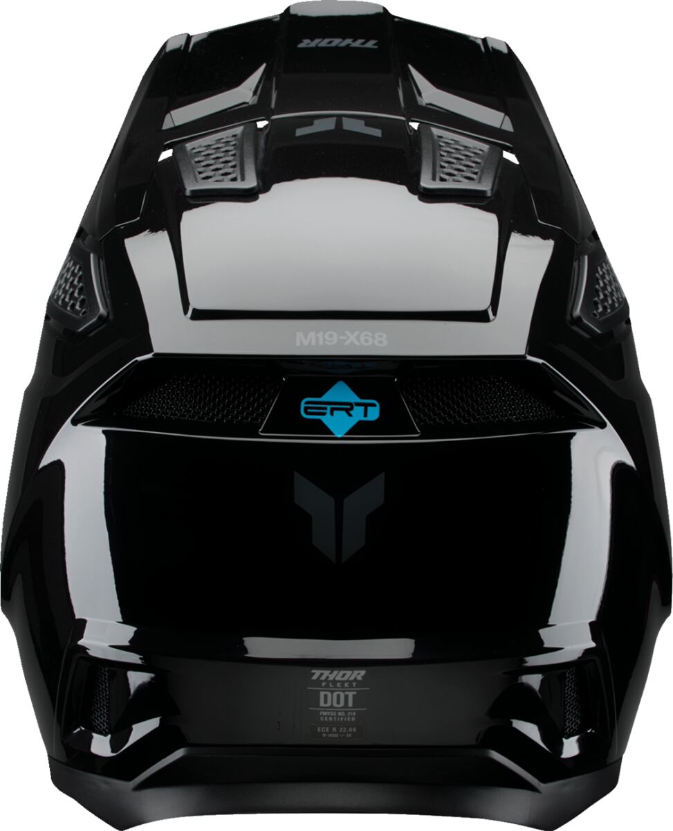 HELMET FLEET BLACKOUT GLOSS 2X