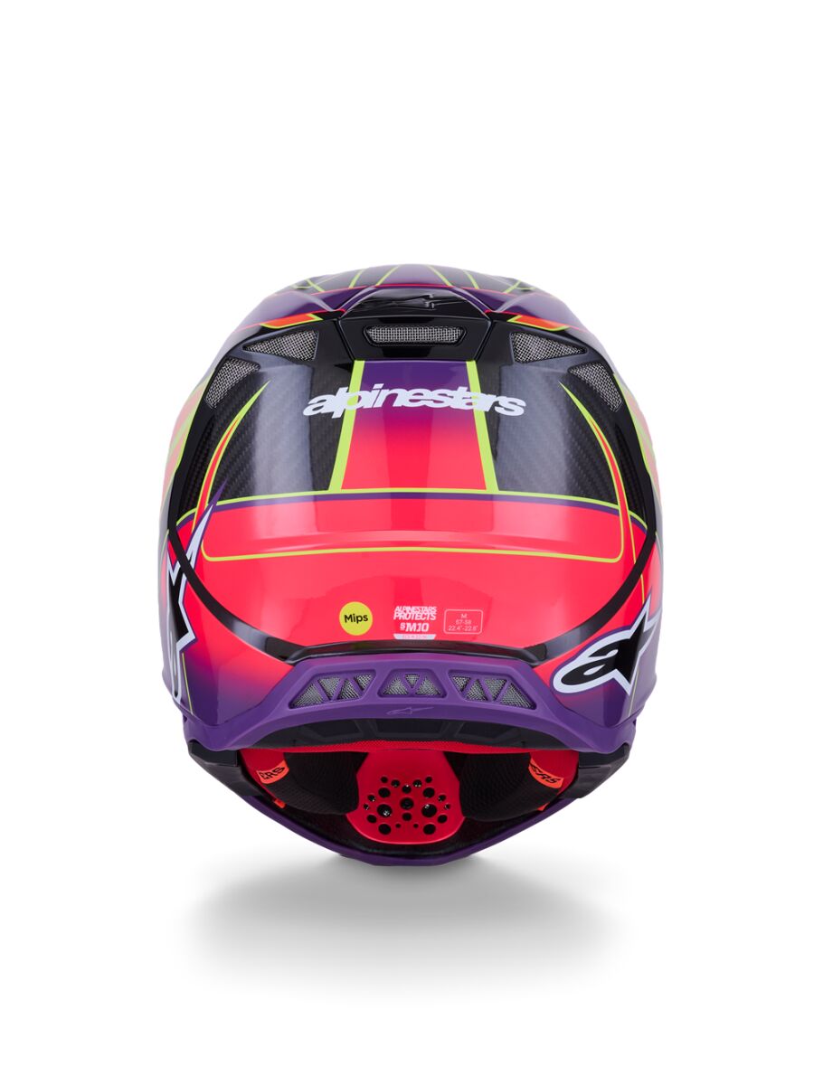 HELMET S-M10 ERA PINK/VIO/YL X