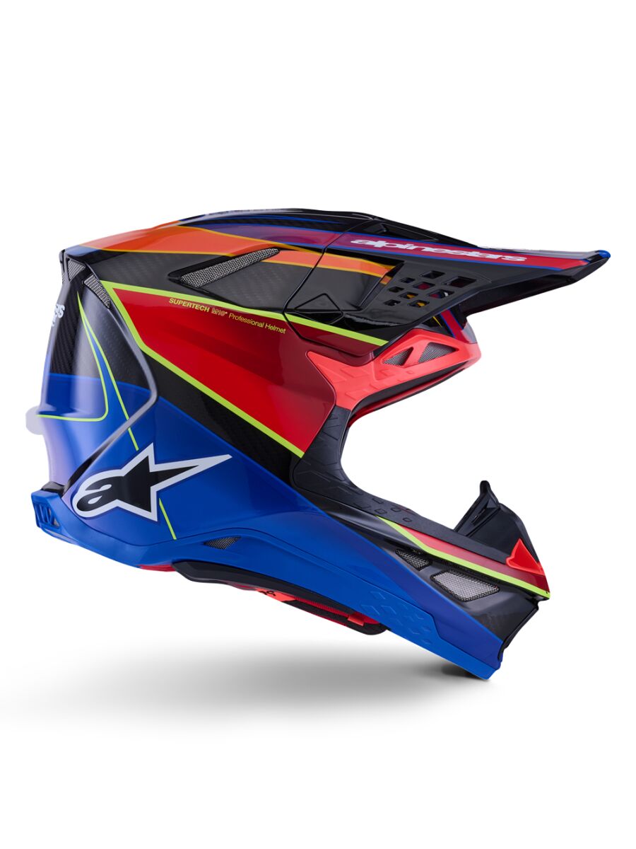 HELMET S-M10 ERA BLUE/RED/YL X