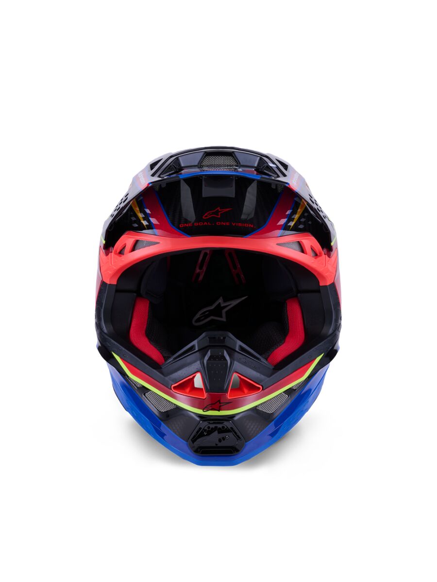 HELMET S-M10 ERA BLUE/RED/YL M