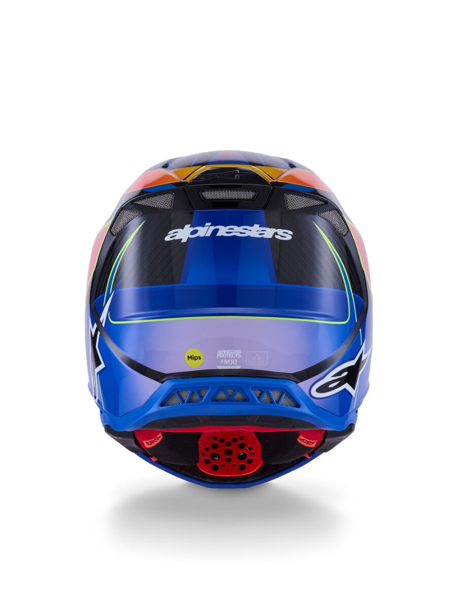 HELMET S-M10 ERA BLUE/RED/YL L