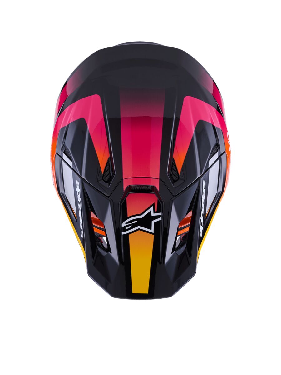HELMET SM7 RISE BLK/YL/PINK M
