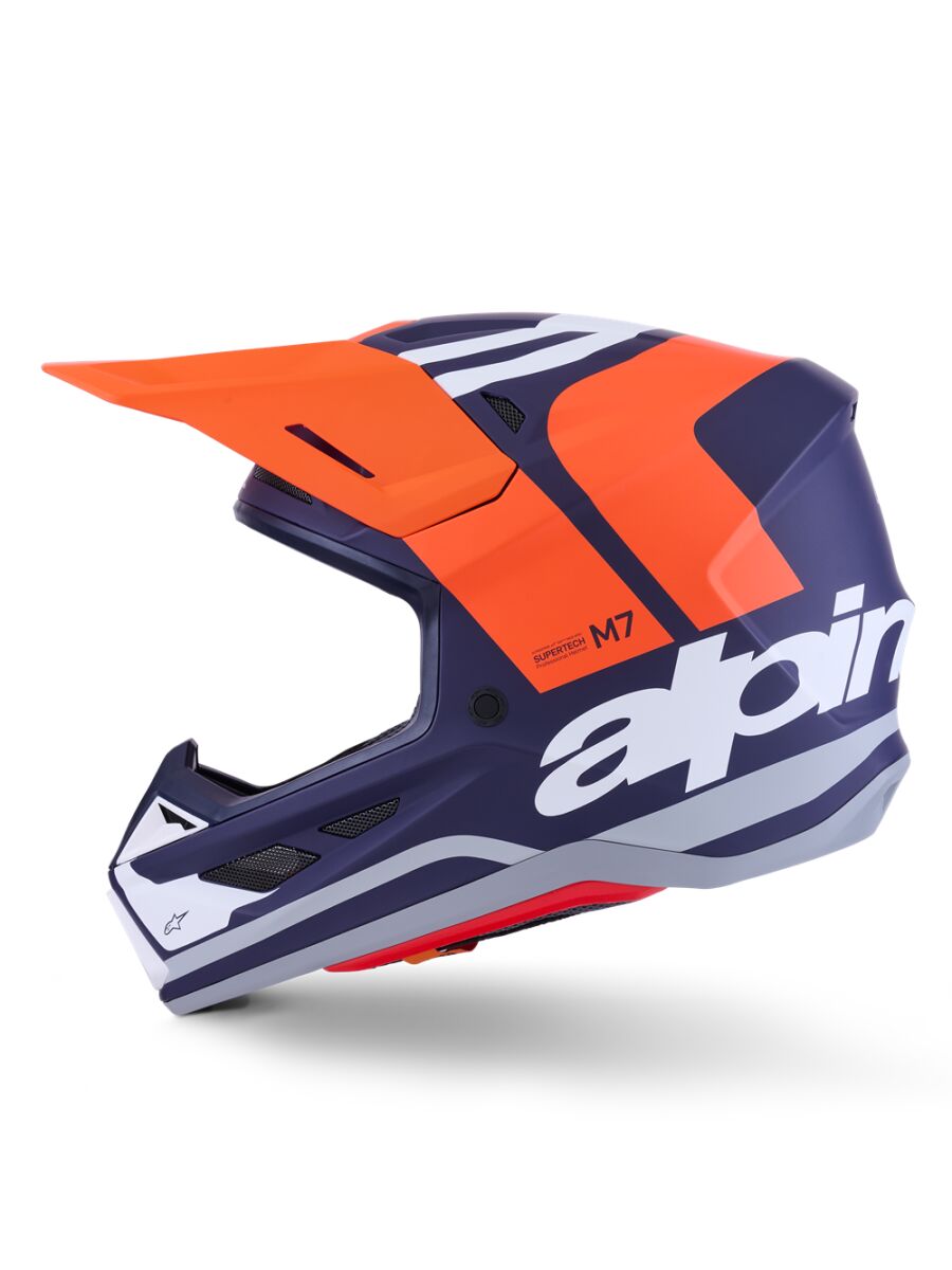 HELMET SM7 CORE ORAN/BLUE S