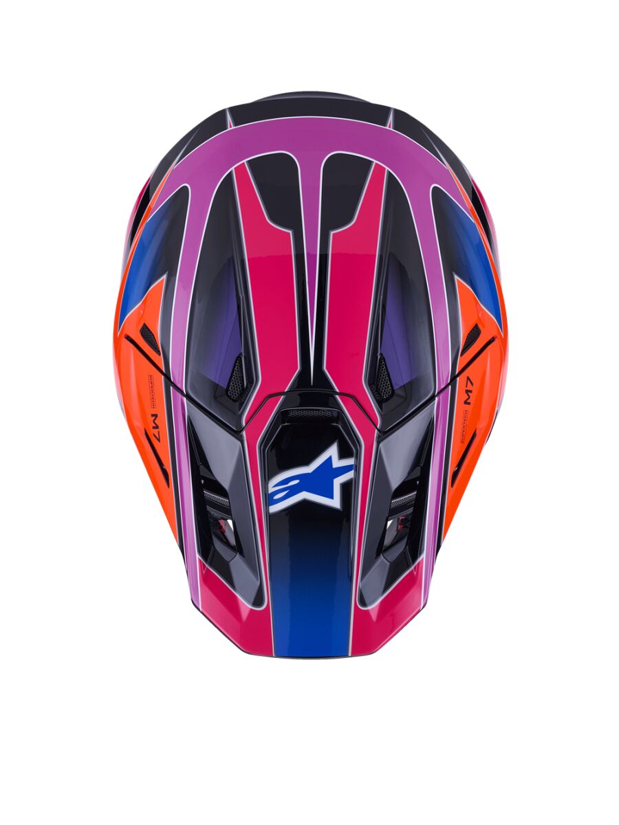HELMET SM7 FUSE BLU/PU/PINK XL
