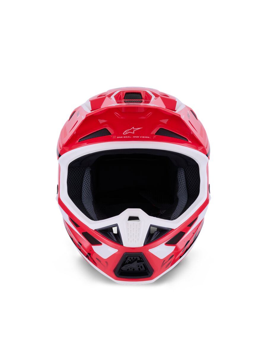HELMET SM7 DEED RED/BLK/WH XL