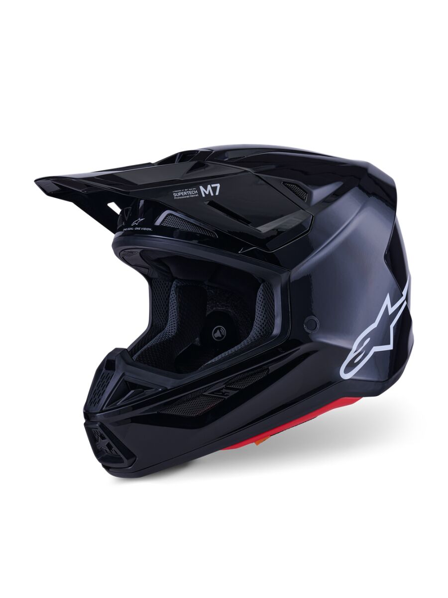 HELMET SM7 BLACK-GLOSS S