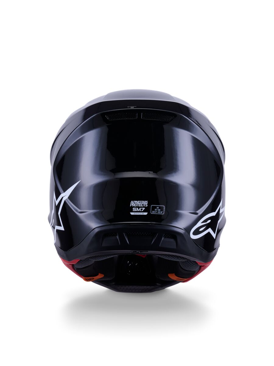 HELMET SM7 BLACK-GLOSS S