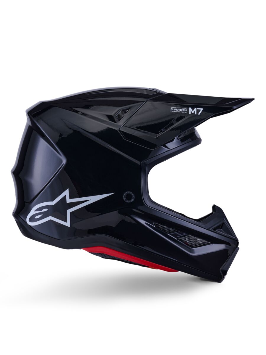 HELMET SM7 BLACK-GLOSS L