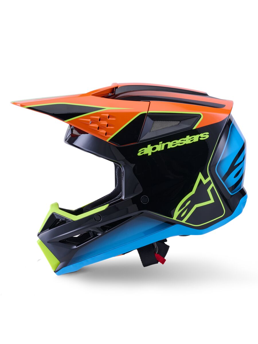 HELMET SM3 FRAY BLK/OR/YL M