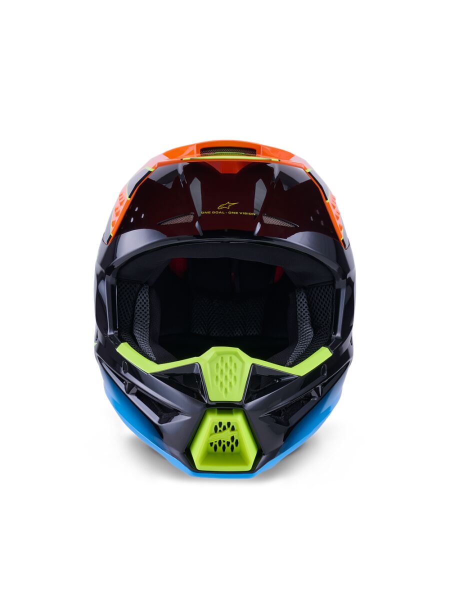 HELMET SM3 FRAY BLK/OR/YL M