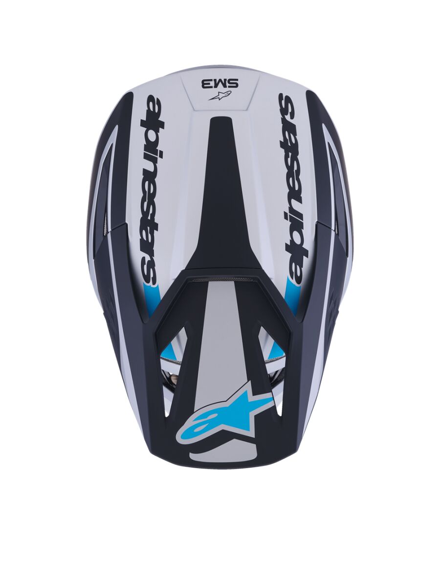 HELMET SM3 HEAT SILV/BL/BLK 2X