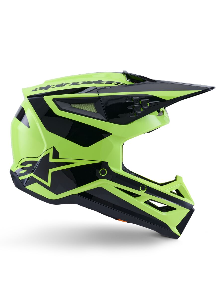 HELMET SM3 HEAT YEL/BLACK S