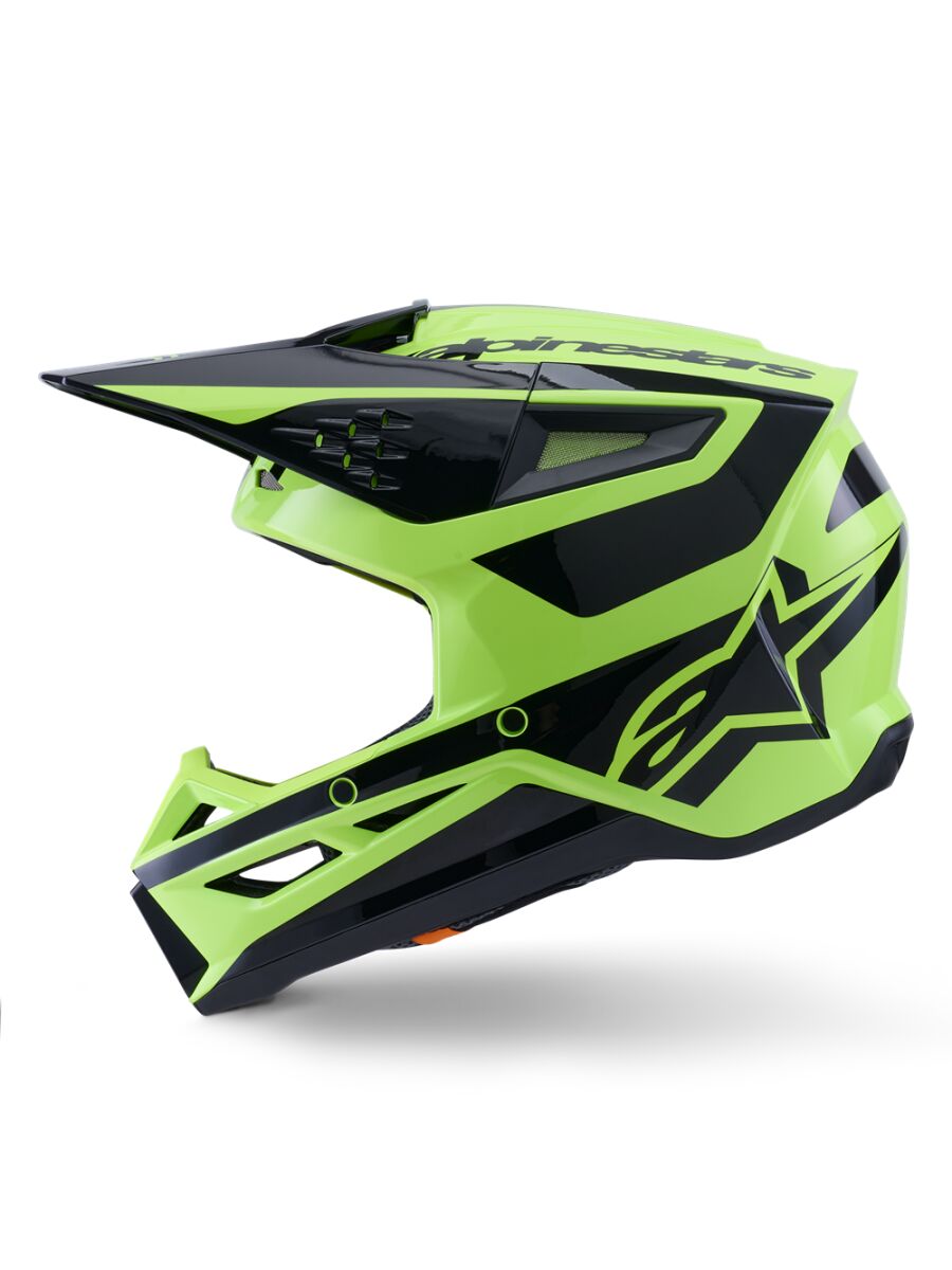 HELMET SM3 HEAT YEL/BLACK M