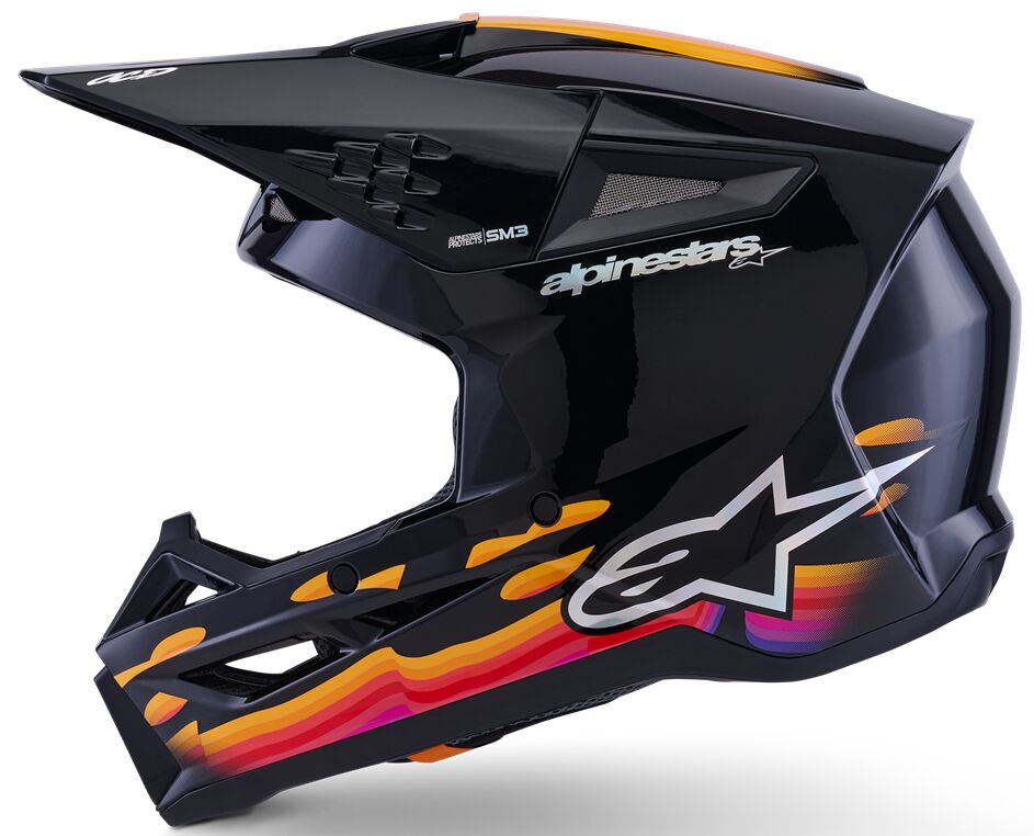 HELMET SM3 FORCE BLACK-GLOSS X