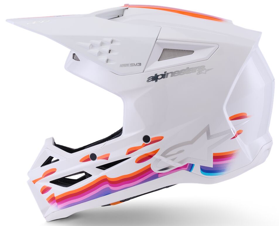 HELMET SM3 FORCE WHITE-GLOSS L