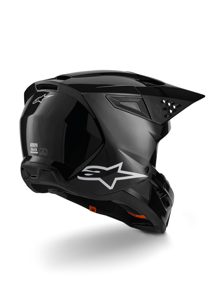 HELMET SM3 BLACK-GLOSS 2X