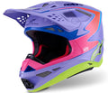 HELMET SM10 JETT PURPLE/PINK M