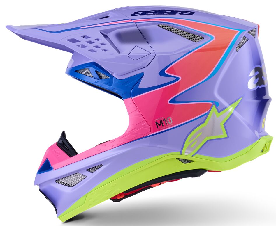 HELMET SM10 JETT PURPLE/PINK 2