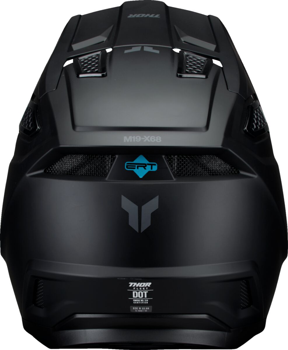 HELMET FLEET BLACKOUT MATTE LG