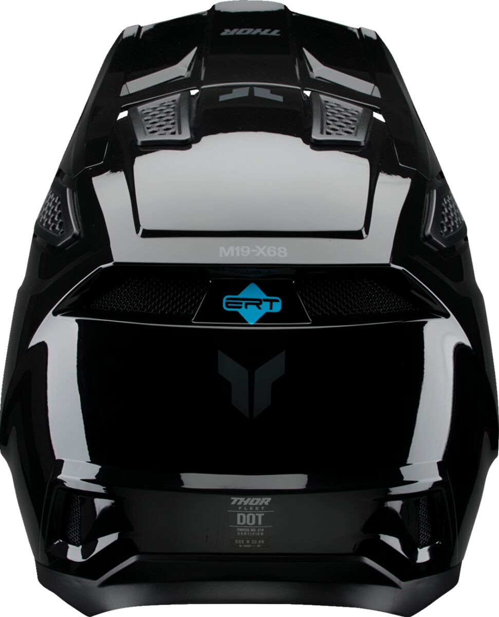 HELMET FLEET BLACKOUT GLOSS SM