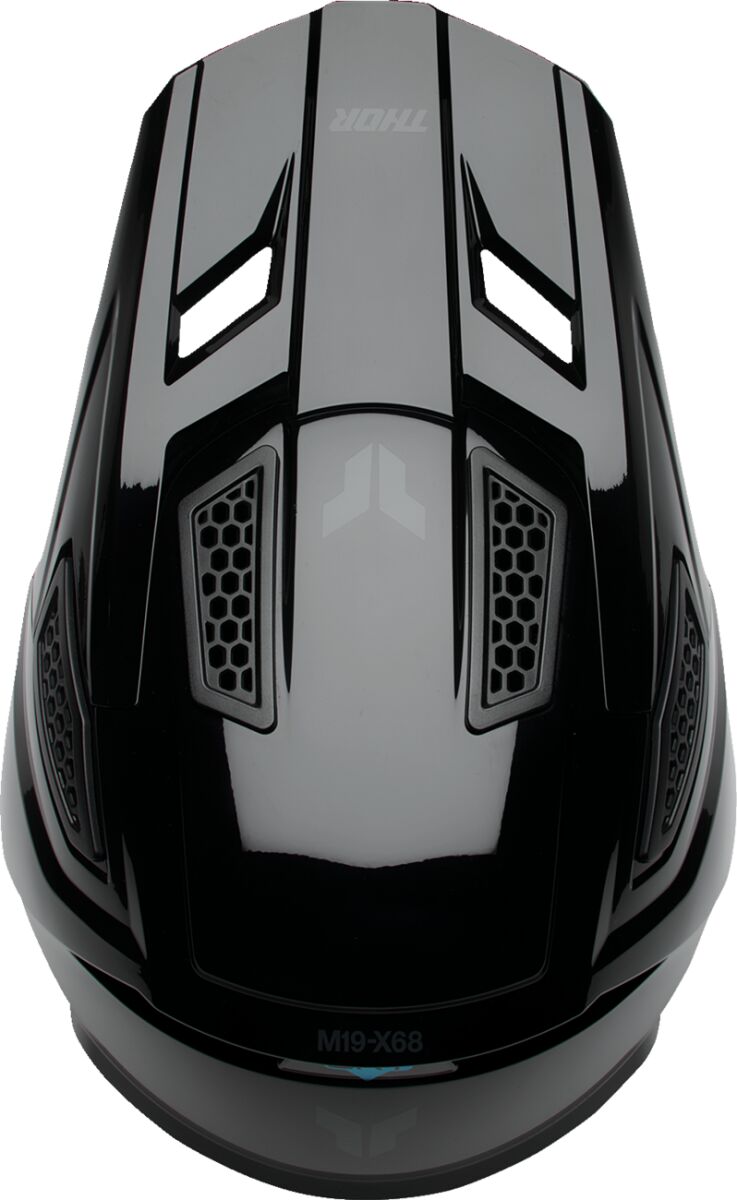HELMET FLEET BLACKOUT GLOSS SM