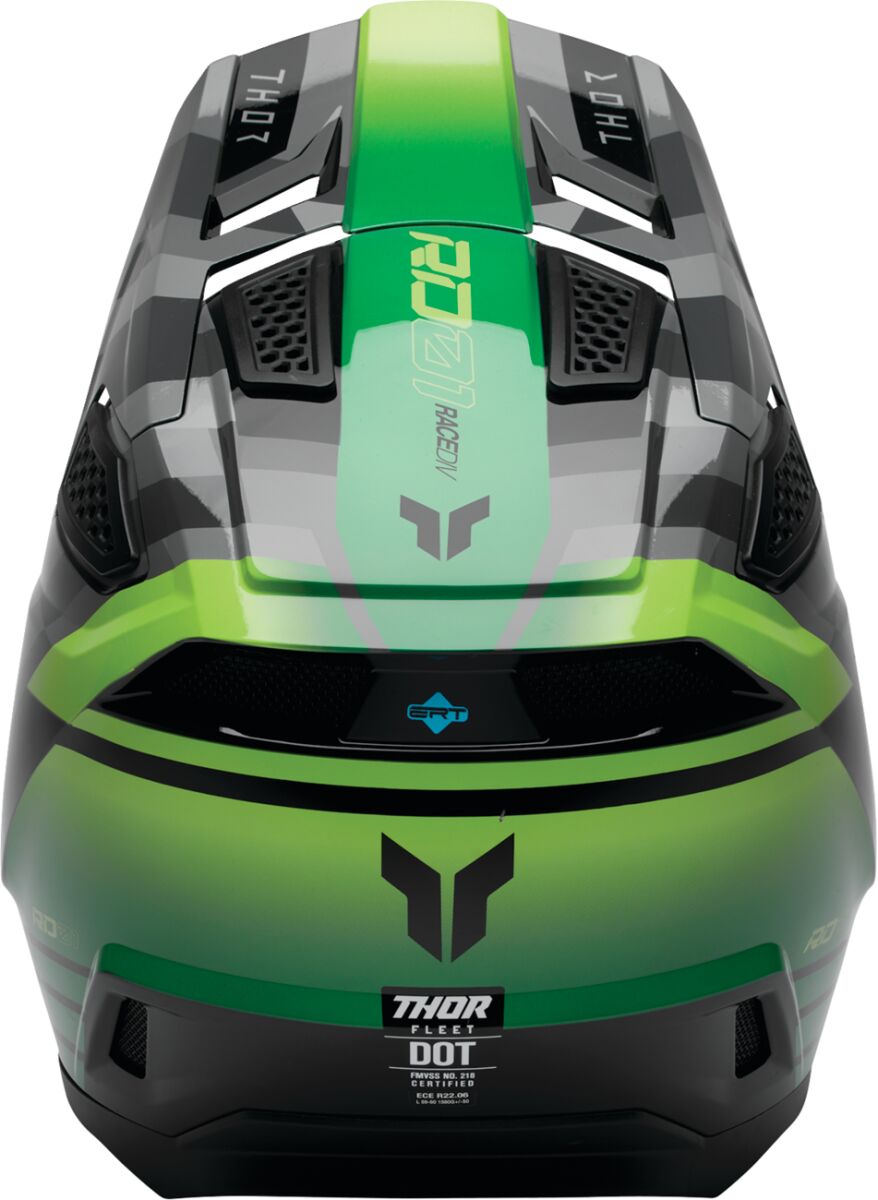 HELMET FLEET CAMBER BK/GN MD