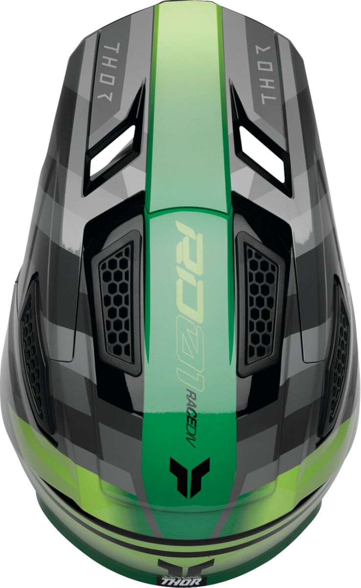HELMET FLEET CAMBER BK/GN 2X