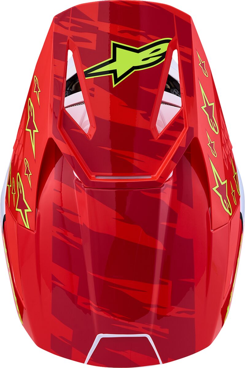 HELMET SM3 FALCON RED/WHT/BLU