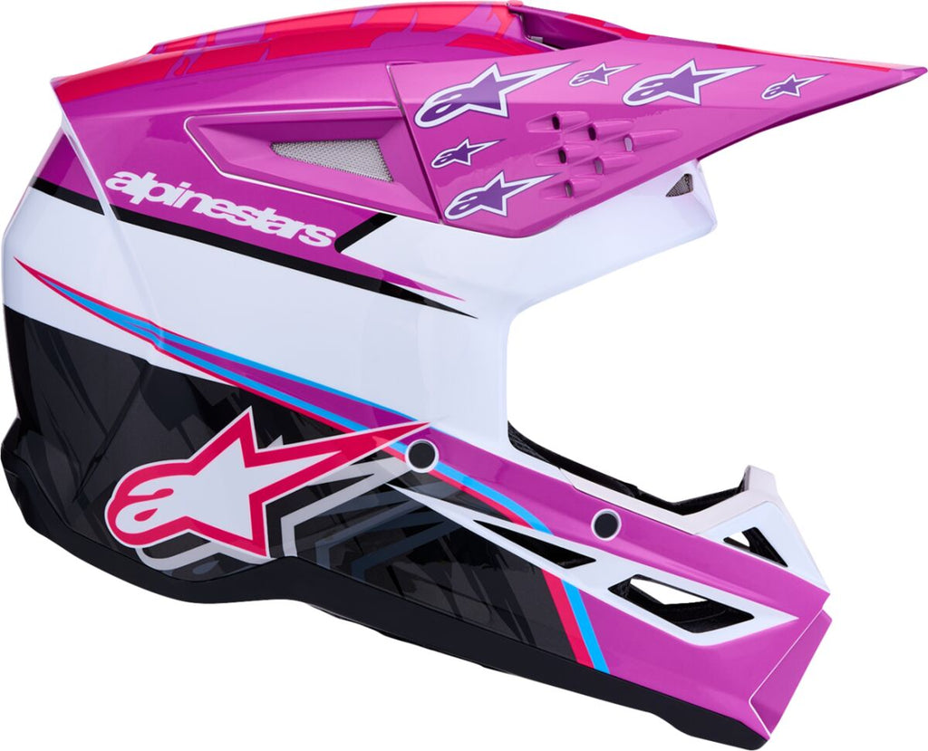 HELMET SM3 FALCON PUR/WHT/PNK