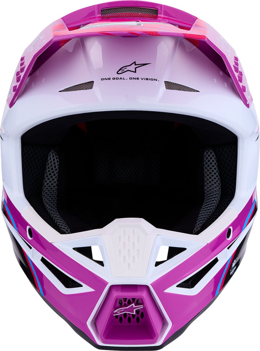 HELMET SM3 FALCON PUR/WHT/PNK