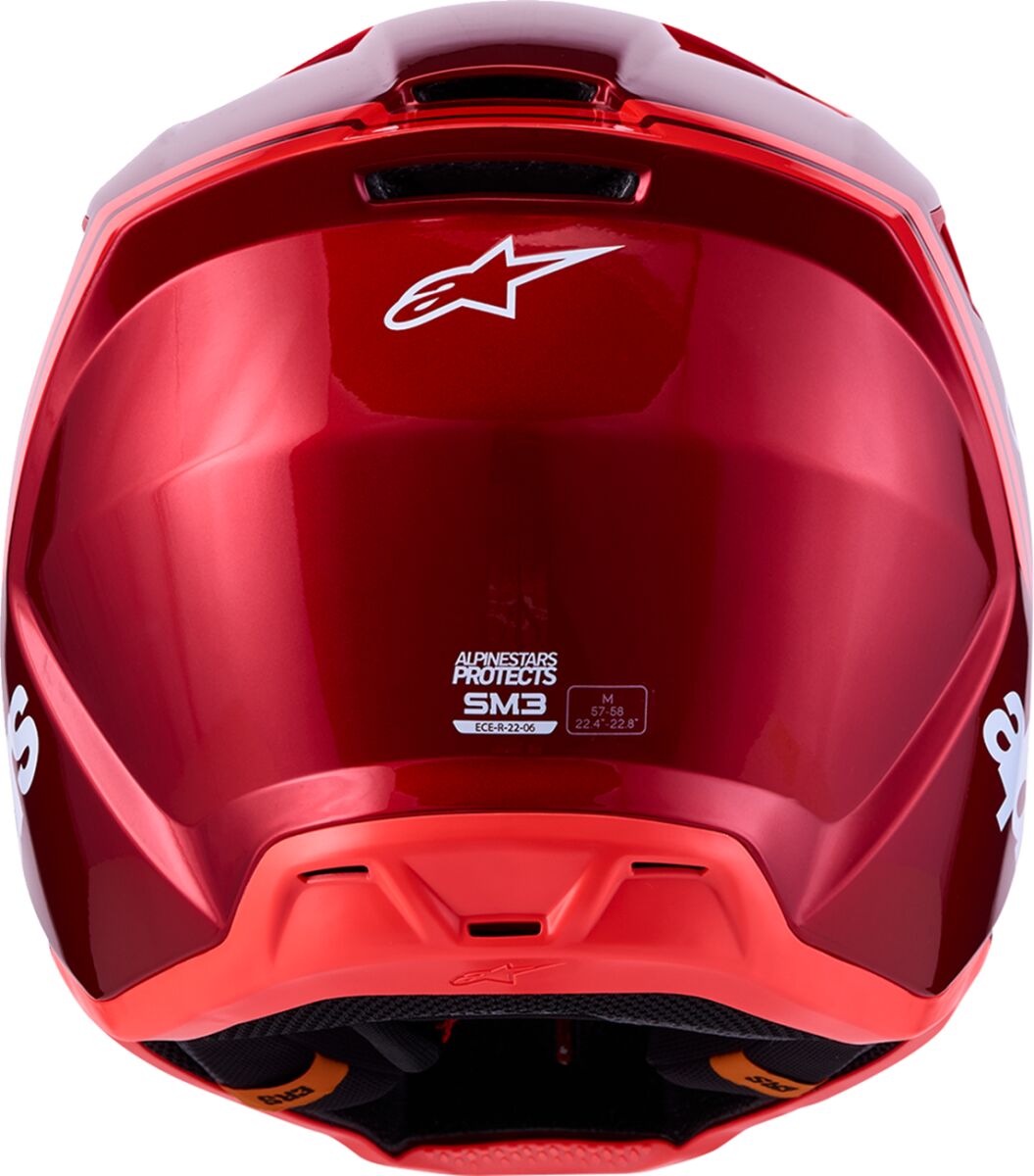 HELMET SM3 RADIUM RED/WHT S