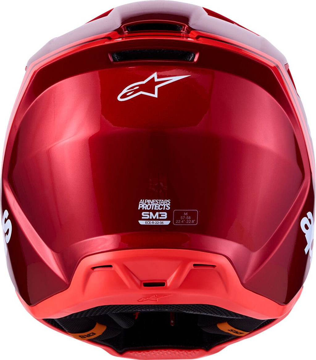 HELMET SM3 RADIUM RED/WHT M